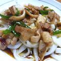 candy4's cooksnap of when they made 絶品 鶏皮うどん.