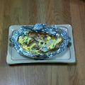 Lablab's cooksnap of when they made ■糖質制限■鮭のホイル焼き簡単焼肉マヨ秋.