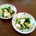 mayutae's cooksnap of when they made 簡単もう１品★ほうれん草と豆腐のサラダ.