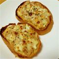 ぶるーふぉれすと's cooksnap of when they made 超簡単♪卵とツナのトースト.