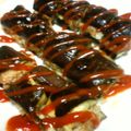 むまちゃ's cooksnap of when they made ひき肉☆なすDEさんど（幼児食OK）.