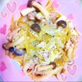 えるしろ's cooksnap of when they made チーズきのこ豚肉☆コクうま☆甘辛炒め.