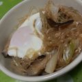 akari＊515's cooksnap of when they made 春雨とねぎの卵すき.