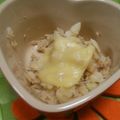 sorapom's cooksnap of when they made 離乳食後期　ツナとじゃが芋のチーズ焼き☆.