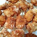 nenamama's cooksnap of when they made 鮭の白子で竜田揚げ！.