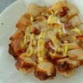 kana48azu's cooksnap of when they made 香ばしい♪油揚げとお餅の簡単!ピザ.