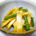 machaponta's cooksnap of when they made ウドと鶏ササミの酢味噌和え.