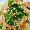 fukudoru's cooksnap of when they made 簡単メイン✿鮭と野菜の蒸しもの★レンジで.