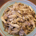 七氷♪'s cooksnap of when they made キノコたっぷり豚肉の柚子胡椒炒め.