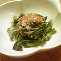 時花菜's cooksnap of when they made たくさん食べれる！春菊のおひたし.