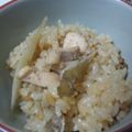 mina7's cooksnap of when they made 簡単。鶏とごぼうの炊き込みご飯.