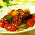 ジュリネ☆'s cooksnap of when they made 焼肉のたれで簡単♪鶏からと野菜の甘酢あん.