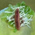 なっちゃん＊♪'s cooksnap of when they made ウインナーのクレープ.