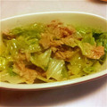 ＊Ｐちゃん＊'s cooksnap of when they made ツナとレタスのケチャマヨ炒め.