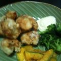hikajiri's cooksnap of when they made 簡単ヘルシーに、むね肉のから揚げ！.