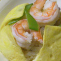 もけピース's cooksnap of when they made きのこと鮭のひな祭り茶巾寿司.