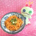 みなみんくっきんぐ's cooksnap of when they made ☆オイマヨキムチ焼きそば☆.