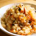 まきーころ's cooksnap of when they made ジュ～！焦がし味噌ニンニク☆炒飯.