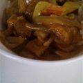 †もかのん†'s cooksnap of when they made お蕎麦屋さんのカレー丼（ちくわ入り）.