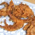 きらり流れ星's cooksnap of when they made 油がはねない！いかゲソからあげ.