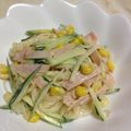 マキノスケ's cooksnap of when they made マヨ好きにはたまらない！簡単◎春雨サラダ.