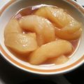 田楽味噌's cooksnap of when they made ワインで☆梨のコンポート.
