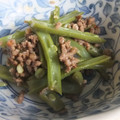きらり流れ星's cooksnap of when they made いんげんのカレーひき肉炒め.