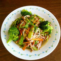 sweetbox25's cooksnap of when they made 豆苗とツナと春雨の和風炒め.