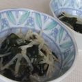 きらり流れ星's cooksnap of when they made もやしとわかめのポン酢炒め.