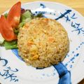 レッドたん's cooksnap of when they made ＊鮭と海老のうま塩チャーハン＊.