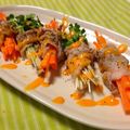 mariybis's cooksnap of when they made お洒落に☆野菜たっぷり冷しゃぶ.