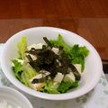 ＊kanako＊'s cooksnap of when they made 豆腐とレタスの和風サラダ.