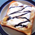 ひぃこ＊'s cooksnap of when they made テンションup♡アイスクリーム✿トースト.