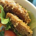 ★moーmo★'s cooksnap of when they made ***ささみ★胡麻七味焼き***.