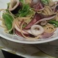 chiko vv's cooksnap of when they made イカとキャベツのパスタ.