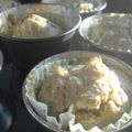 proverbs's cooksnap of when they made 素朴な味わい～グラハム粉の小倉マフィン.