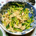 ちびゃん's cooksnap of when they made エノキときゅうりと三つ葉の醤油麹和え.