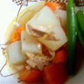 bunbuni's cooksnap of when they made 大根・にんじん・ツナの和風煮込み.