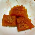 ゆず☆彡 's cooksnap of when they made *圧力鍋でかぼちゃの煮物*.