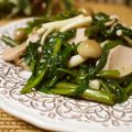 yuki829's cooksnap of when they made 中国人から教わる空芯菜炒め.
