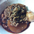 スヌーピーとゆうこ's cooksnap of when they made 挽き肉と大根の、とろーり煮.