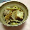 ☆Kayorina☆'s cooksnap of when they made 母の味✿白菜と厚揚げと豚さんの炊いたん✿.