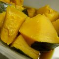 ubusuke's cooksnap of when they made かぼちゃの煮物.