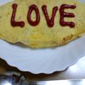 ♪すあま♪'s cooksnap of when they made 冷ご飯と玉ねぎでお手軽オムライス.
