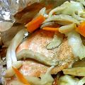 caca1221's cooksnap of when they made 簡単☆鮭のホイル焼き.