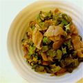ほけねぇ's cooksnap of when they made 四角豆とベーコンのカレー炒め.