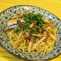 バカリャウ's cooksnap of when they made たっぷりきのこと秋刀魚の秋パスタ.