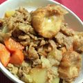 羽尼うに's cooksnap of when they made 肉より油麩が主役！の肉じゃが.