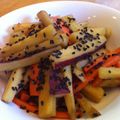 ここたゆたゆ's cooksnap of when they made ☆さつま芋とニンジンの甘うまきんぴら☆.