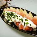 ぴにゃーな's cooksnap of when they made 生ハムとじゃがいものレモンクリーム　.
